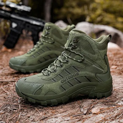 RETRO OUTDOOR COMBAT BOOTS